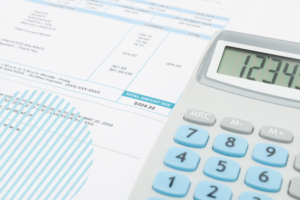 spreadsheet and calculator