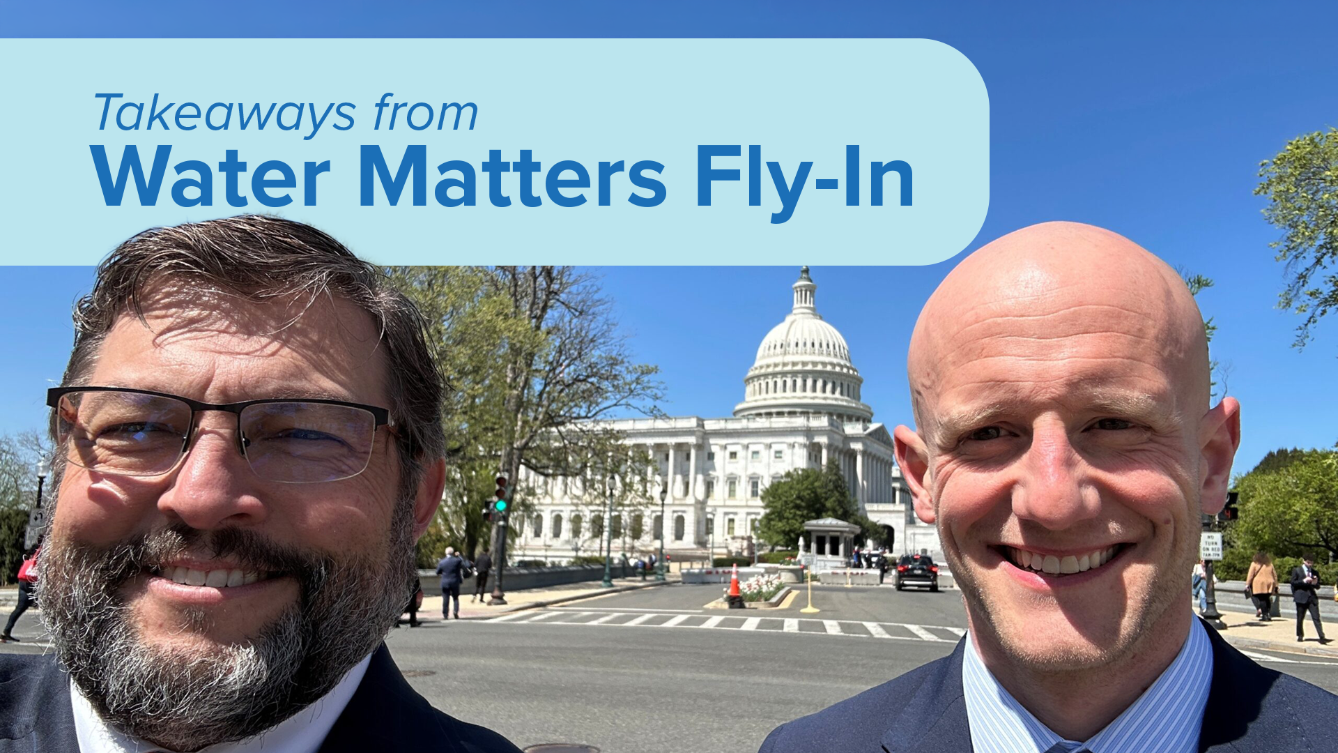 Takeaways from Water Matters Fly-In